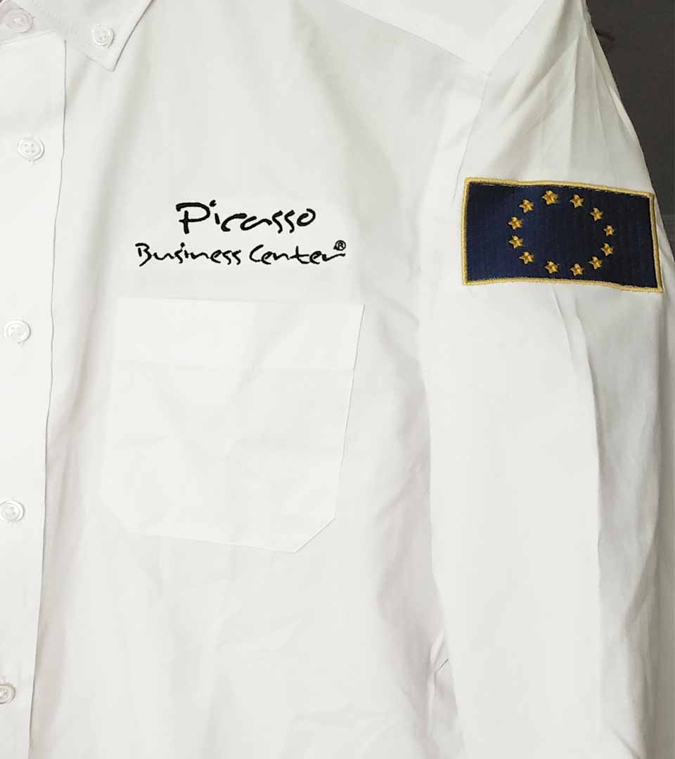 Picasso Business Center-Mitarbeiterhemd Picasso-Business-Center-Hemd